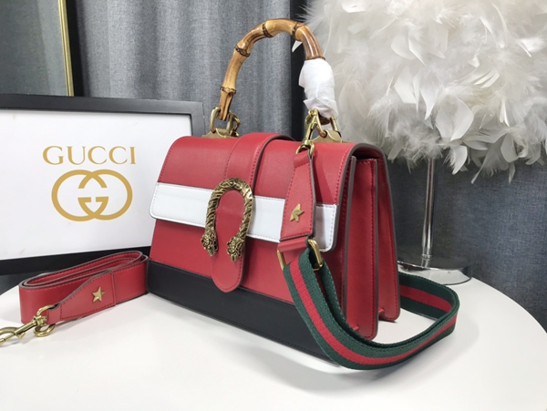 激安グッチバッグコピー側面デザイン